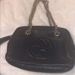 Gucci soho bag with chains